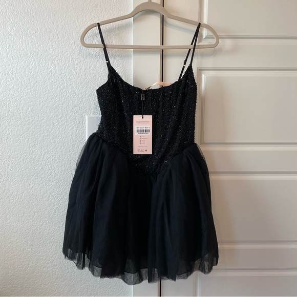 Oh Polly Eugenie Embellished Corset Tulle Dress - Picture 4 of 7